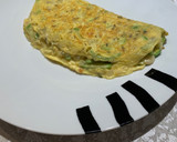 Foto del paso 6 de la receta: Tortilla de calabacín, cebolla y parmesano