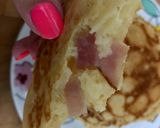 Foto del paso 6 de la receta Pancakes de queso y jamón York