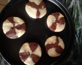 A picture of step 7 of Marble cookies.