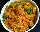 A picture of step 5 of Veg Fried Rice.