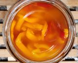 Foto del paso 5 de la receta: 🌟Ajíes dulces en vinagre 🌟 Sin azúcar, agridulce natural