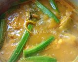 Gambar langkah 3 resipi Kepala ikan baung masak tempoyak.