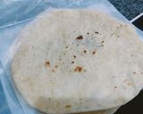 A picture of step 4 of Tortillas wrap.