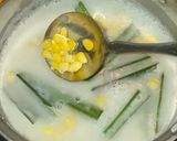 Foto langkah ke 4 dari resep Bubur Jagung Sagu Mutiara.