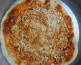 A picture of step 2 of Veg Pizza.
