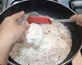 A picture of step 7 of Fettuccine Alfredo Pasta.