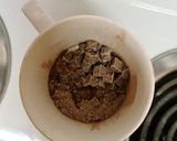 A picture of step 2 of Chocolate mug cake.