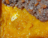 Foto del paso 5 de la receta: Pastel de Calabaza relleno con Carne, Queso y Huevo Picado!
