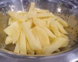 A picture of step 1 of French Fries in Cosori Air Fryer.