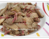 Foto del paso 4 de la receta: Setas al ajillo con jamón