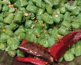 A picture of step 3 of French Beans Foogath French Beans Stir fry.