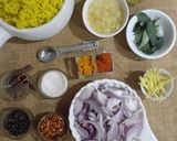 A picture of step 1 of Bhoni Mash Ki Daal.