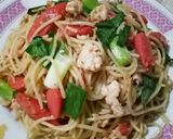 Foto langkah ke 10 dari resep Spaghettini Goreng.