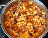 Füstölt csülkös - szalonnás- babos - galuska recept fázis 4 fotója