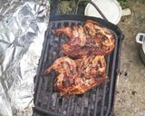 Foto del paso 3 de la receta: Pollo asado con patatas y plátanos fritos