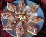 A picture of step 5 of Kaju and Badam Katli (Cashew and Almond Fudge).