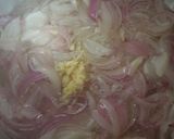 A picture of step 3 of Achari aloo gobhi.