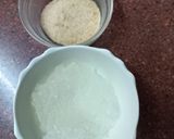 A picture of step 1 of Mango chia seeds sweet Lassi.