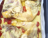 Foto del paso 3 de la receta: Pollo asado con Leche de Coco al Curry y Cherrys