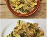 Foto del paso 8 de la receta: Tortelloni con salsa blanca de Queso, Setas, Nueces y Espinacas
