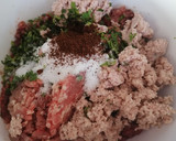 Foto del paso 1 de la receta: Consomé con relleno (pelotas)