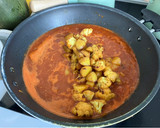 Foto del paso 9 de la receta: Aloo Gobhi Malasa Curry estilo Dhaba (ढाबा स्टाइल आलू गोभी)