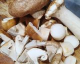 「炸杏鮑菇菇」家庭版無粉炸物的食譜步驟1照片