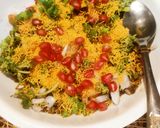 A picture of step 9 of Green Moong Dal Chaat.