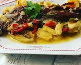 Foto del paso 7 de la receta Paletilla de cabrito al horno al vino blanco verduras y patata