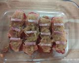 Foto del paso 3 de la receta: Salmón al horno con bacon y cebolla caramelizada