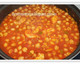 Foto del paso 6 de la receta: Garbanzos con sepia y gambones
