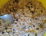 Sok magvas banános zabpelyhes szelet recept fázis 2 fotója