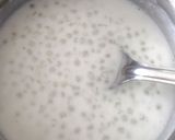 A picture of step 3 of Sabudana pista kheer.