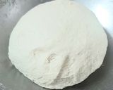 A picture of step 2 of Soft coconut chapati.