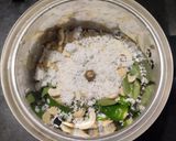 A picture of step 5 of Tri colour chutney (Carrot,Coconut,Green leaves).