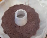 Foto langkah ke 3 dari resep Bolu Ketan Hitam Keju Lumer.