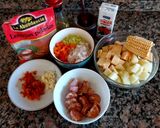 Foto del paso 1 de la receta: Guiso "de invierno" con lentejas peladas. #globalcookpadgames2024