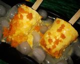A picture of step 6 of Motichur Custard kulfi.