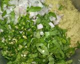 A picture of step 10 of Moongdal pakode.