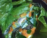 Foto langkah ke 6 dari resep Pepes Ikan Kembung Sedap.