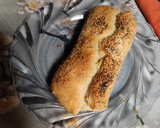 Foto del paso 5 de la receta: Paquete de hojaldre con brócoli, zanahoria, jamón y queso