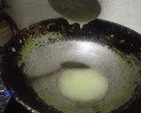 A picture of step 1 of Apple pulp burfi.
