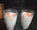 Foto langkah ke 4 dari resep Es Cincau Dua Rasa.