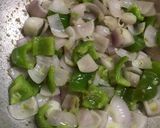 A picture of step 6 of Chilli paneer.