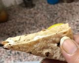 A picture of step 2 of Pizza cones.