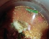 A picture of step 2 of Shami kabab Burger.