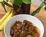 Foto langkah ke 7 dari resep Daging Bumbu Barbeque dengan Jamur Enikodake.