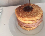 Foto del paso 15 de la receta: Tarta de tortitas americanas y chocolate