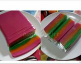 Foto langkah ke 5 dari resep Es Gabus/Es Kue Pelangi.