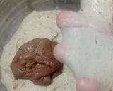 Foto langkah ke 2 dari resep Rye Chocolate Sourdough Baguette.